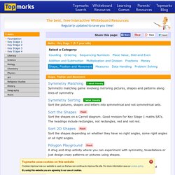 Shape, Position and Movement, Maths, Key Stage 1 - Interactive Whiteboard Resources