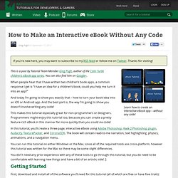How to Make an Interactive eBook Without Any Code - Ray Wenderlich