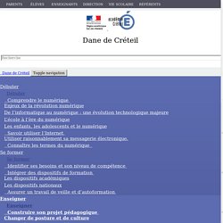 Dane de Créteil - La classe inversée de Marie Soulié : un changement de posture, une interactivité et une construction