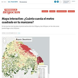 Mapa interactivo: ¿Cuánto cuesta el metro cuadrado en tu manzana? - 18.09.2015 - LA NACION 