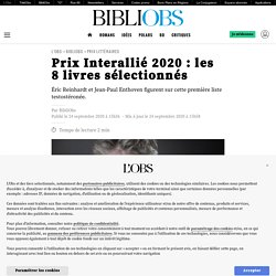 Prix Interallié 2020 : les 8 livres sélectionnés...