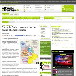 Carte de l'intercommunalité : le grand chambardement - 02/11/2014, Poitiers (86)