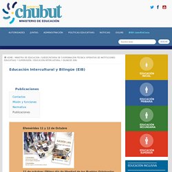 Educación Intercultural y Bilingüe (EIB). Publicaciones