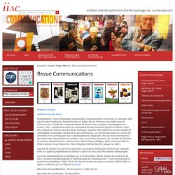 [FR] Communications / IIAC - Institut interdisciplinaire d’anthropologie du contemporain