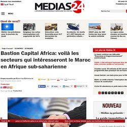 Bastion Capital Africa: voilà les secteurs qui intéresseront le Maroc en Afrique sub-saharienne