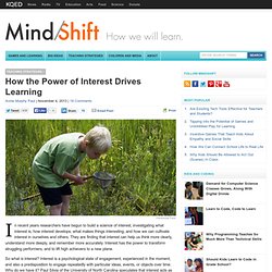 How the Power of Interest Drives Learning