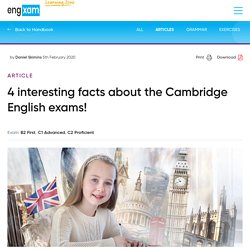 cambridge english exams