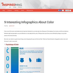 9 Interesting Infographics About Color