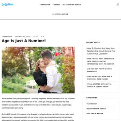 Age is just a number! - Read interesting stories on Luvlifehacks