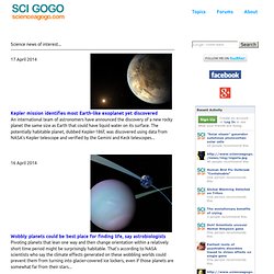 Science News, Research And Discussion