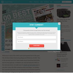 The 100 Best, Most Interesting Blogs and Websites of 2013