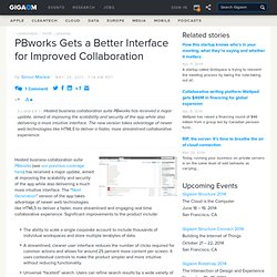 PBworks Gets a Better Interface for Improved Collaboration Online Collaboration
