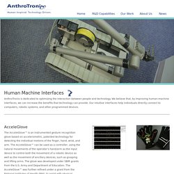 Human Machine Interfaces - Anthrotronix