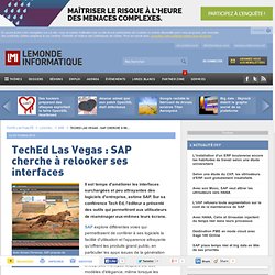 Tech Ed Las Vegas : SAP cherche à relooker ses interfaces