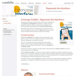 Ergonomie du logiciel et design web - Le manuel des interfaces u