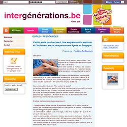 intergénérations.be - Portail de l'intergénération en belgique