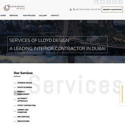 Interior contractors in Dubai