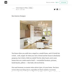 Best Interior Designer - Interior Designs by Tiffany - Medium