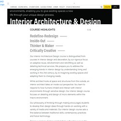 Interior Designing Courses in Delhi- IIAD