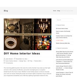 DIY Home Interior Ideas - Julian Brand Actor Home