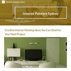 Creative Interior Painting Ideas You Can Steal for Your Next Project