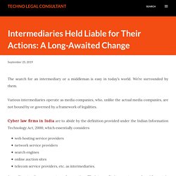 Cyber Law Firms In India