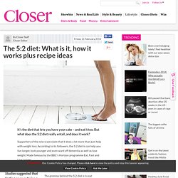 5:2 Fast Diet: The Intermittent Fasting Plan + 10 Great Recipes!