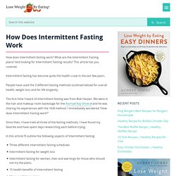 How Does Intermittent Fasting Work