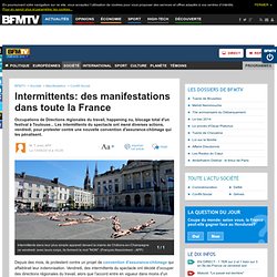 13/06 Intermittents: des manifestations dans toute la France