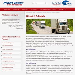 Intermodal Transportation Management System