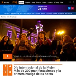 Más de 200 manifestaciones y la primera huelga de 24 horas convocada en España para defender la igualdad RTVE