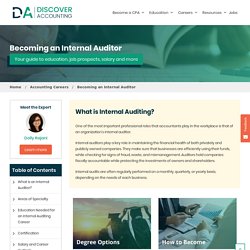 Internal Auditing - Internal Auditor Career, Salary & Degree Guide - Discover Accounting