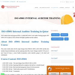 ISO 14001 Training - USA