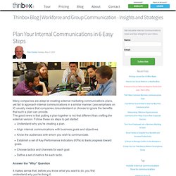 Plan Your Internal Communications in 6 Easy Steps