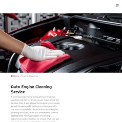 Internal Car & Engine Compartment Cleaning Service Edmonton