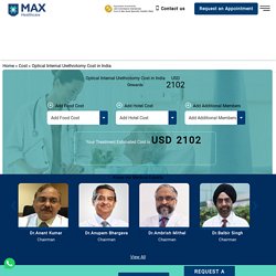 Optical Internal Urethrotomy Cost in India - Max Hospital India
