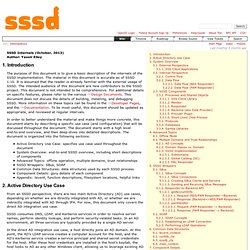 InternalsDocs – SSSD