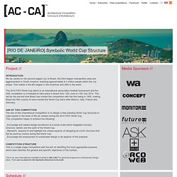 [AC-CA] Concurso Internacional de Arquitectura - Concours d'Architecture
