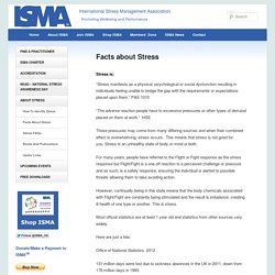 International Stress Management Association