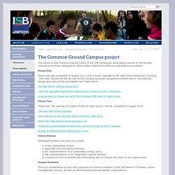 International School of Brussels: Campus project