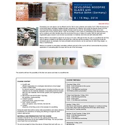 International Ceramics Studio 2014 Program