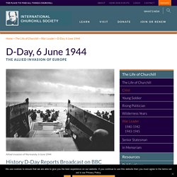 D-Day, 6 June 1944 - The International Churchill Society