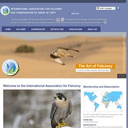 International Association for Falconry and Conservation of Birds of Prey - Home
