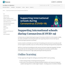 Pearson UK, US and International Curriculum Learning Resources from Around the World
