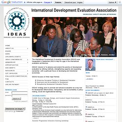 International Development Evaluation Association - IDEAS