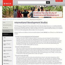 International Development Studies
