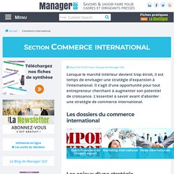 Commerce international : se développer à l'étranger