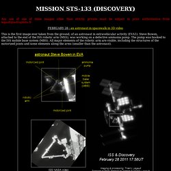 International Space Station and Discovery - STS-133