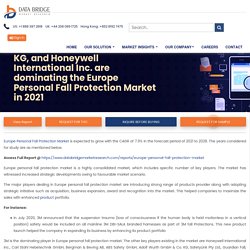 3M, Adolf Würth GmbH & Co. KG, and Honeywell International Inc. are dominating the Europe Personal Fall Protection Market in 2021