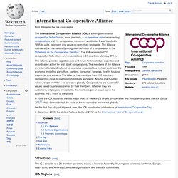 International Co-operative Alliance